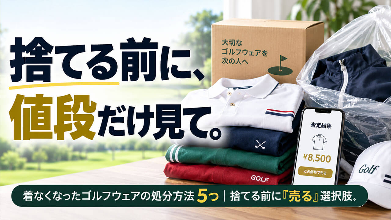捨てる前に、値段だけ見て。